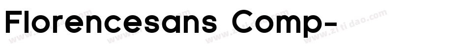 Florencesans Comp字体转换